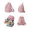 Nylon Travel Backpack Large School Bag For Women Teens 2