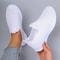 Womens Breathable Mesh Flats Summer Casual Sneakers 0