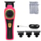 Cordless Hair Trimmer Professional T Blade LED Display Finishing Clipper 10