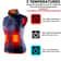 Womens Heated Winter Vest USB Infrared Thermal Jacket 4