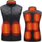 Womens Heated Winter Vest USB Infrared Thermal Jacket 7