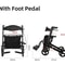 Adjustable Walker Aid With Arm Support Rehabilitation Rollator Cart For Elderly 9