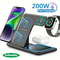 3 In 1 Wireless Charger Stand Dock For Phone Watch And Earbuds 0