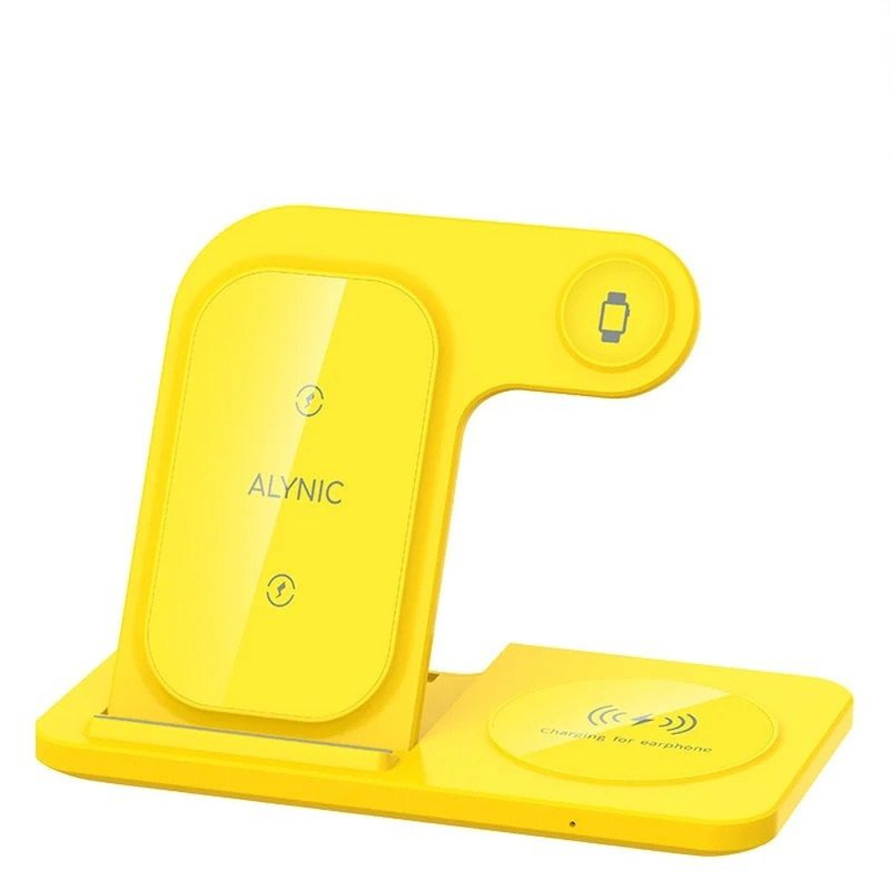 3 In 1 Wireless Charger Stand Dock For Phone Watch And Earbuds 10