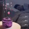 USB Jellyfish Aromatherapy Air Humidifier With Volcano Crack Light 0