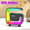 RGB Wireless Speaker Charger Stand With Alarm Clock And FM Radio 7