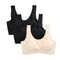 Seamless Ice Silk Bra Set With Padded Comfort 11