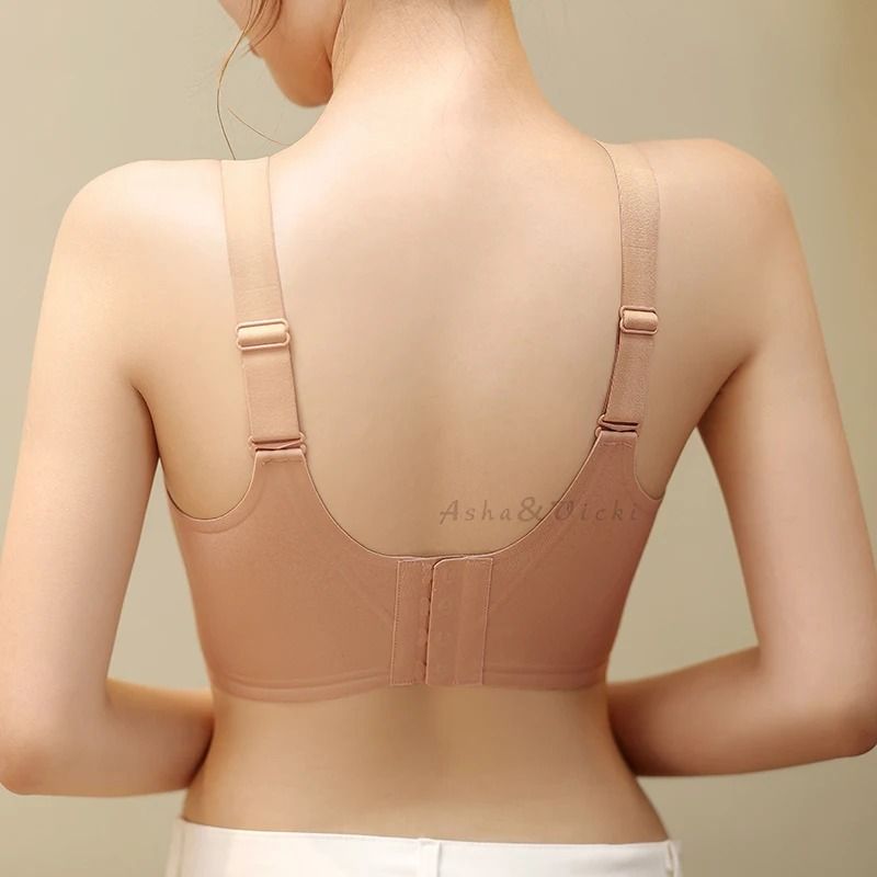 Plus Size Lace Comfort Bra With Full Coverage Support 1