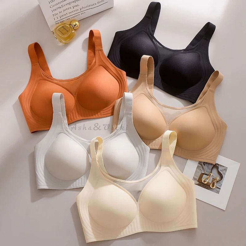 Plus Size Lace Comfort Bra With Full Coverage Support 2