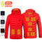 USB Heated Jacket For Men And Women With Multiple Heating Zones 9