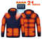 USB Heated Jacket For Men And Women With Multiple Heating Zones 11