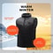 USB Heated Vest Sportswear Coat With 21 Heating Zones 3