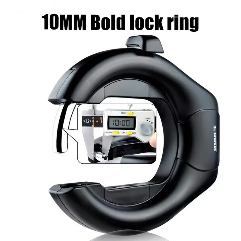 Heavy Duty Hardened Steel Bike Lock For Road And Mountain Bikes 3