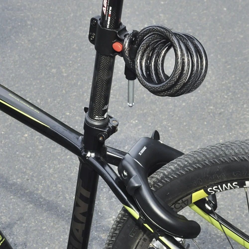 Heavy Duty Hardened Steel Bike Lock For Road And Mountain Bikes 4