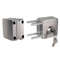 NoDrill DoubleSided Glass Door Lock Stainless Steel 1012mm 2