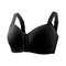 Womens Front Closure Wireless Plus Size Bralette 3