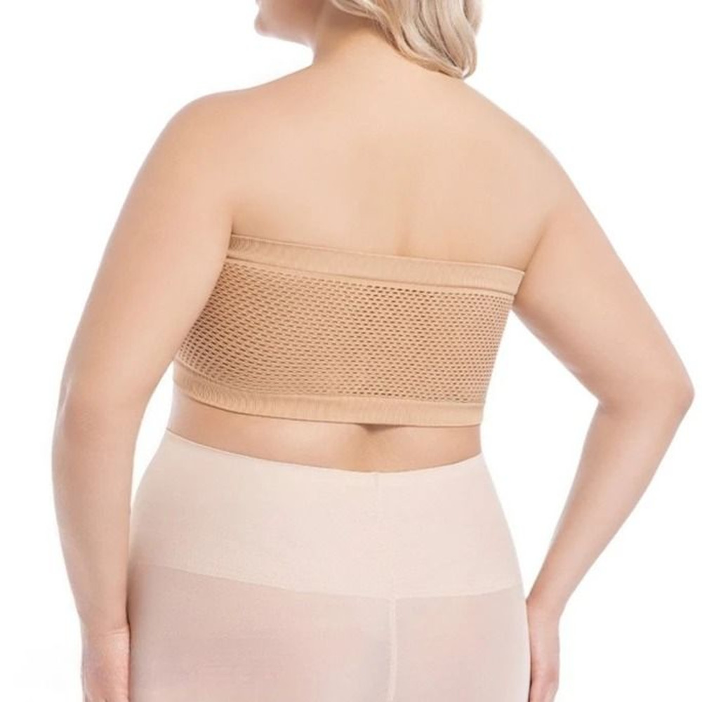 Strapless Front Button Wireless Bra With Seamless Support 1