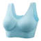Active Womens Sports Bra Plus Size Seamless Yoga Top 8
