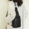 Large Capacity PU Chest Bag For Women Single Shoulder Crossbody 1