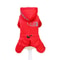 Waterproof Winter Dog Jumpsuit With Hood 7
