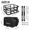 E Bike Cargo Rack Bag And Rear Basket Set 8