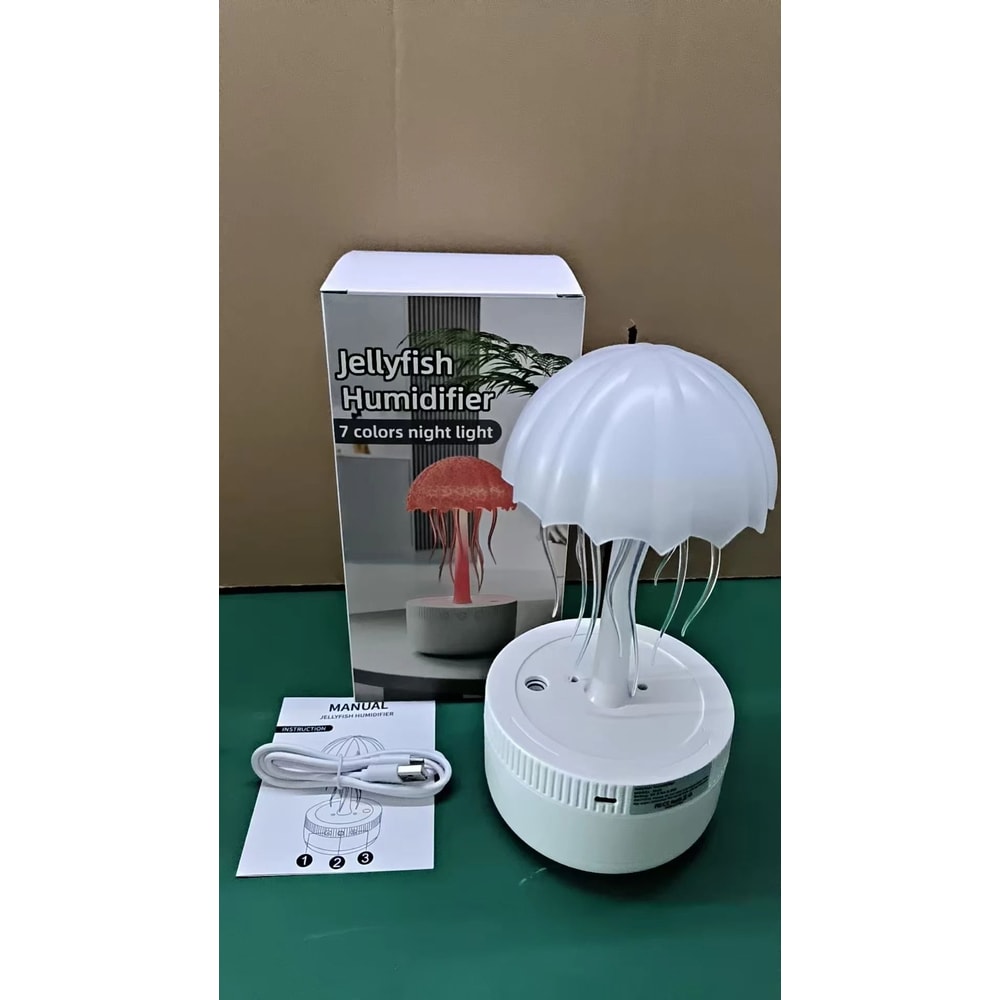 Dynamic Jellyfish Essential Oil Diffuser With Night Light 6