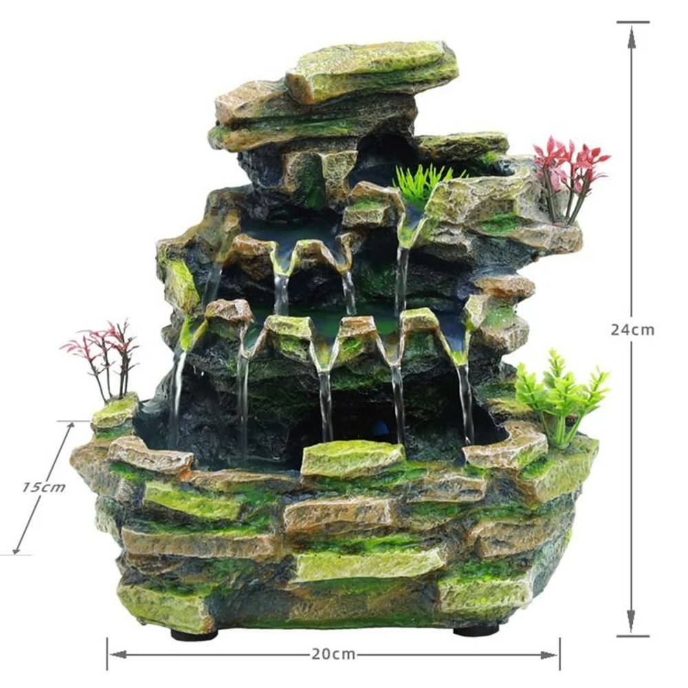 Desktop Fountain Waterfall With Rock Design 6