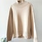 Womens Oversized Turtleneck Winter Sweater 10