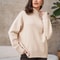 Womens Oversized Turtleneck Winter Sweater 11