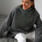 Womens Oversized Turtleneck Winter Sweater 14