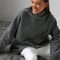Womens Oversized Turtleneck Winter Sweater 14