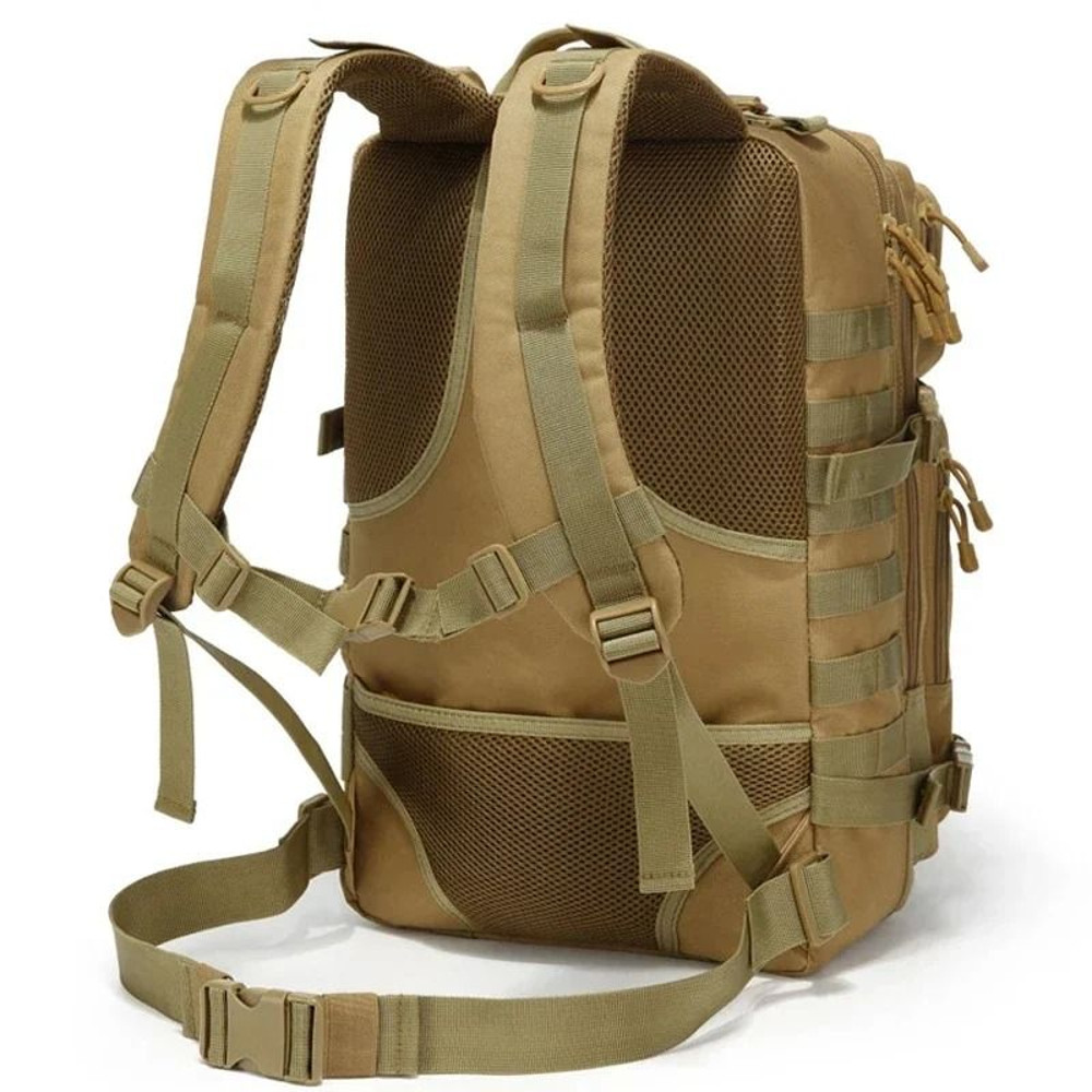 Mens Tactical Backpack 50L Outdoor Hiking Camping Bag 4