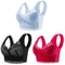 Seamless Lace Bra Set Comfortable Ice Silk Bralette 15
