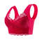 Plus Size Lace Wireless Push Up Bra With Comfortable Support 8