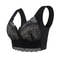 Plus Size Lace Wireless Push Up Bra With Comfortable Support 9