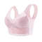 Plus Size Lace Wireless Push Up Bra With Comfortable Support 7