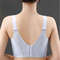 Womens Full Coverage Lace Bra Wirefree Plus Size Comfort 2