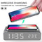 Wireless Charger Stand With Alarm Clock LED Display 4