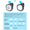 Rechargeable Bike Light Set Front And Rear High Brightness LED For Cycling Safety 2