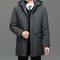 Men Winter Parka Thick Warm Duck Down Jacket Waterproof Windproof 3