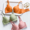One Piece Candy Color Wireless Push Up Bralette Seamless Corset Lingerie 1