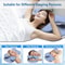 Memory Foam Ergonomic Cervical Pillow Ice Silk Adjustable Neck Support 5