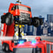 Transforming RC Engine Truck Robot Toy With Lights For Kids 2