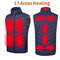 Smart USB Heated Vest With Adjustable Temperature For Winter 10