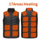 Smart USB Heated Vest With Adjustable Temperature For Winter 11