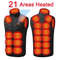 Smart USB Heated Vest With Adjustable Temperature For Winter 13