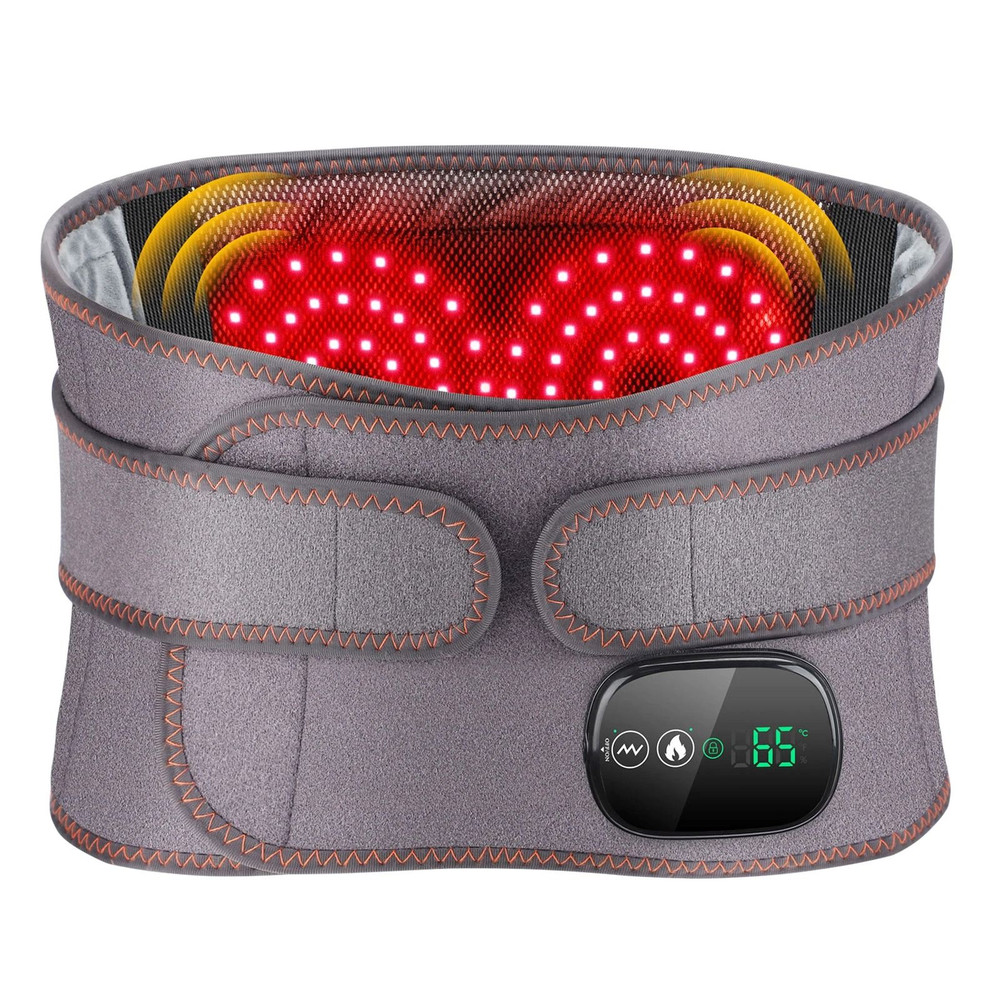 Electric Heating Waist Massager Belt With Hot Compress And Vibration 6