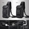 Waterproof Anti Theft Crossbody Chest Sling Bag For Men 0