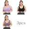 3 Pack Seamless Plus Size Bras With Pads And Wireless Comfort 18