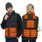 Graphene Heated Jacket With 9 Heat Zones USB Rechargeable 0